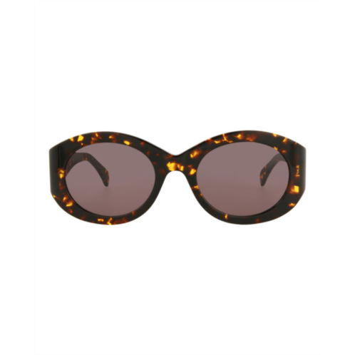 Alaia round-frame acetate sunglasses