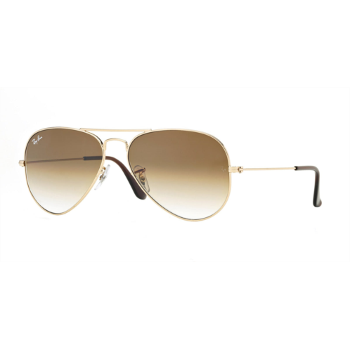 Ray-Ban 3025 55 gradient aviator sunglasses