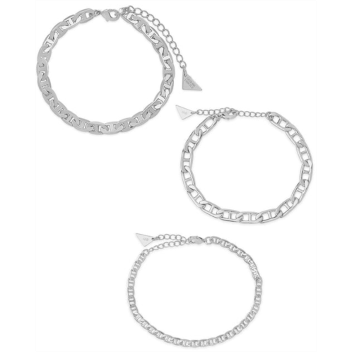 Sterling Forever anchor chain bracelet set