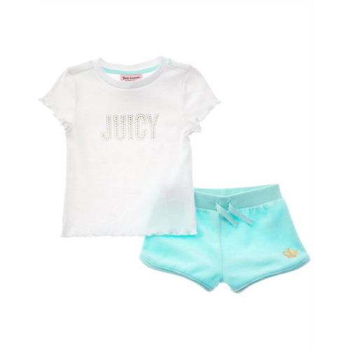 Juicy Couture 2pc top & short shirt