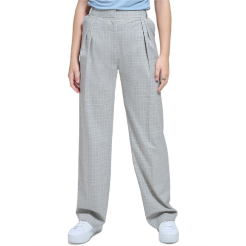 Calvin Klein womens pleated relaxed fit dress pants