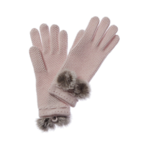 Phenix cashmere honeycomb glove