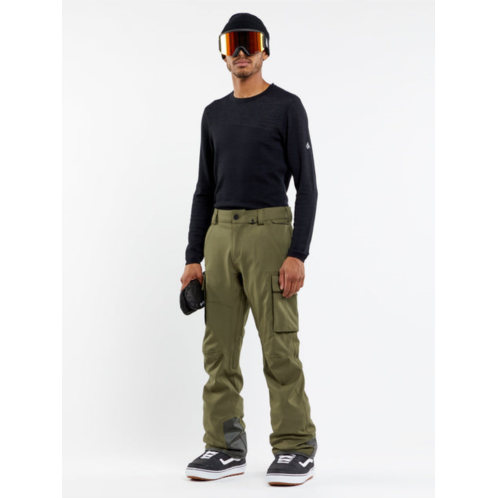Volcom mens new articulated pants - military