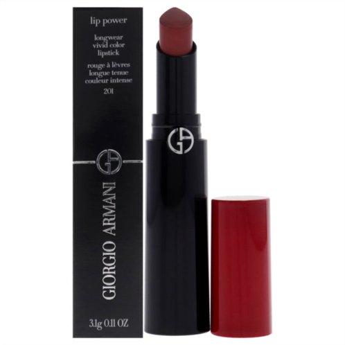 Giorgio Armani lip power longwear vivid color lipstick - 201 majestic for women 0.11 oz lipstick