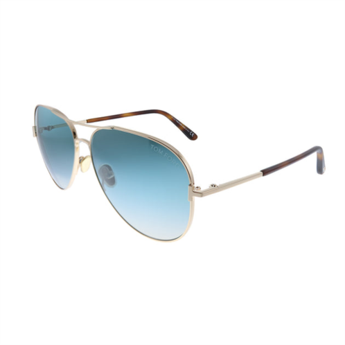 Tom Ford clark tf 823 28p 59mm unisex aviator sunglasses