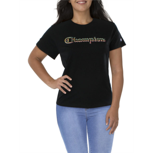 Champion womens logo crewneck t-shirt