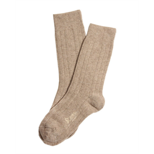 STEMS lux cashmere & wool-blend crew sock gift box