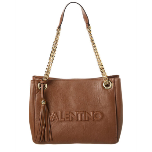 Valentino by Mario Valentino luisa embossed leather shoulder bag