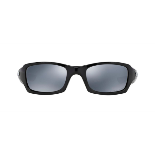 Oakley fives squared iri pol 0oo9238-06 wrap polarized sunglasses