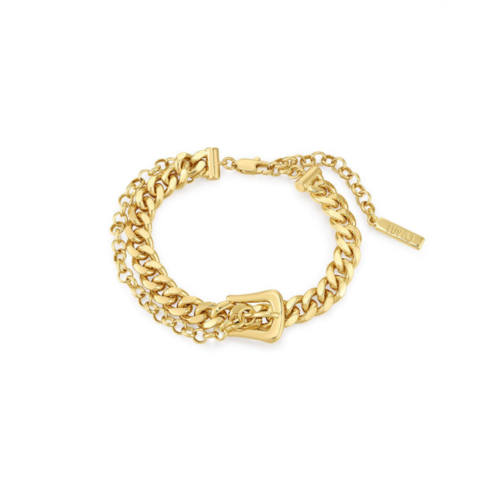 Luv Aj woven buckle anklet