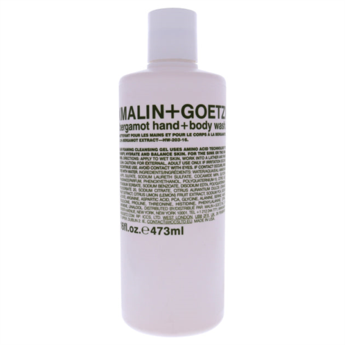 Malin + Goetz bergamot hand and body wash by for unisex - 16 oz hand and body wash