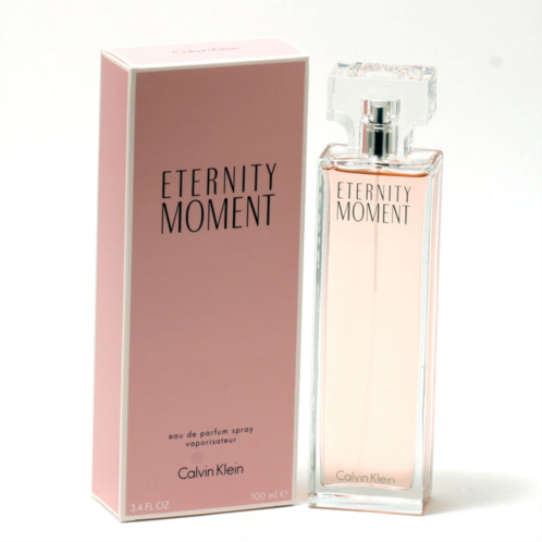 Calvin Klein eternity moment ladies by - edp spray 3.4 oz