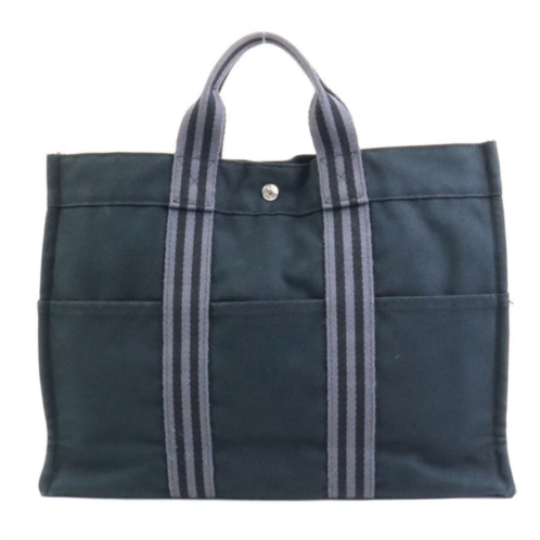 Hermes fourre tout cotton tote bag (pre-owned)
