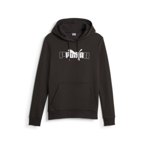 Puma womens ess+ logo lab hoodie