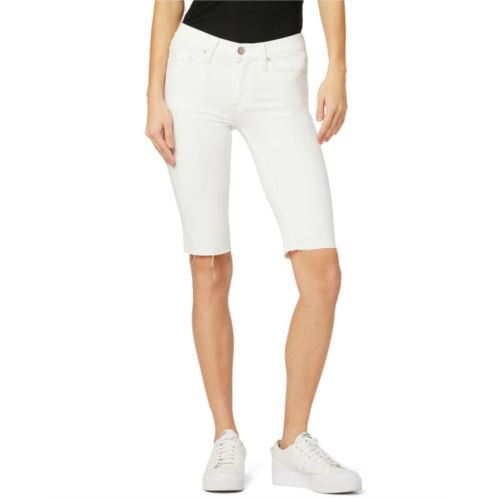 HUDSON Jeans amelia mid-rise knee short white jean