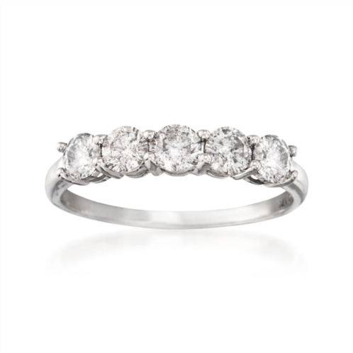 Ross-Simons diamond 5-stone ring in 14kt white gold