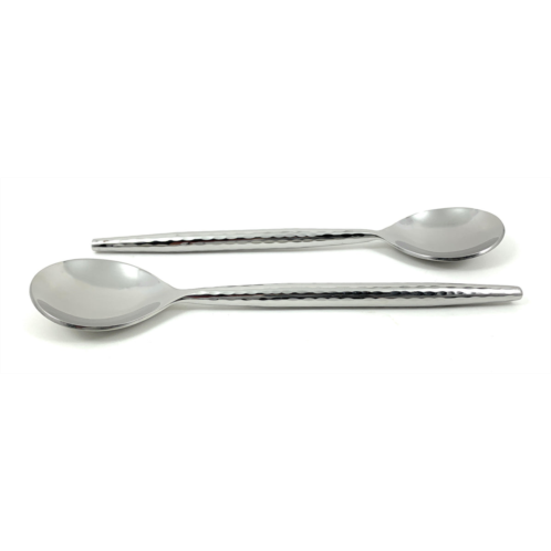 Vibhsa stainless steel soup spoons set of 6 pieces
