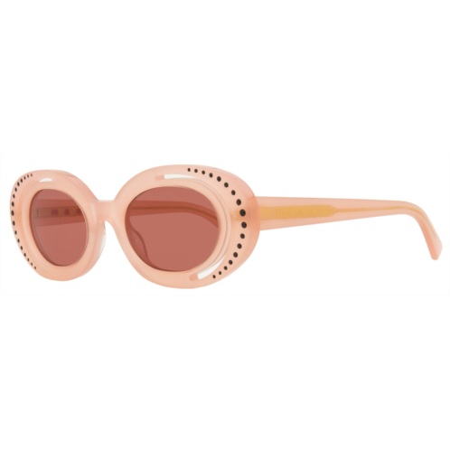 Marni womens oval sunglasses zion canyon vdh mellow 51mm