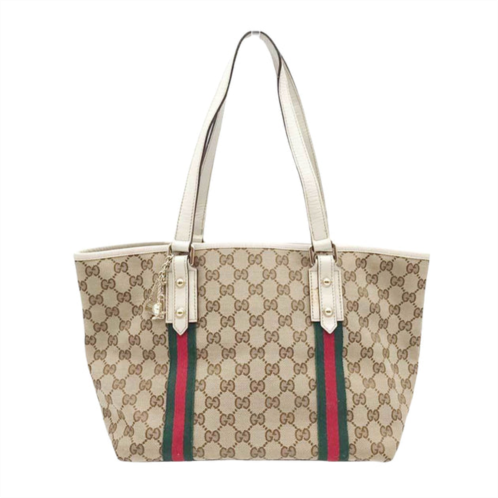Gucci cabas canvas tote bag (pre-owned)