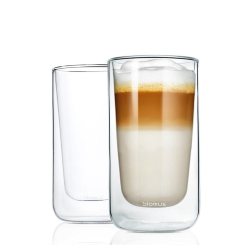 Blomus 63655 insulated latte macchiato tea glasses, set of 2