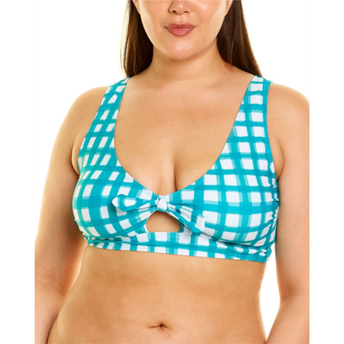 LYSA plus mirlinda triangle bikini top