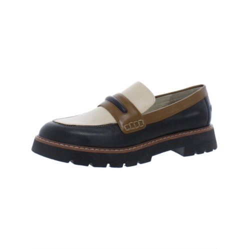 Sanctuary westside womens leather slip-on loafers