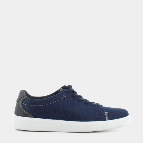 Clarks mens cambro low shoes in navy