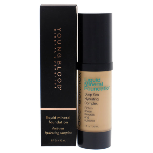 Youngblood liquid mineral foundation - shell for women 1 oz foundation