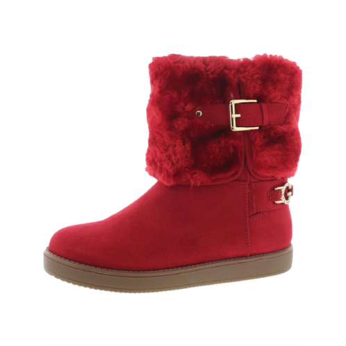 GBG Los Angeles aleya womens faux suede cold weather ankle boots
