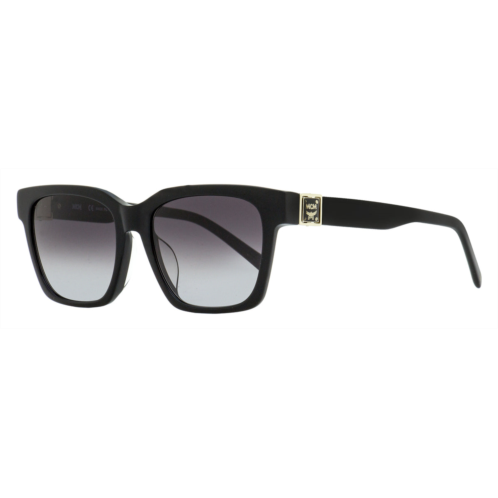 MCM unisex rectangular sunglasses 713sa 001 black 55mm