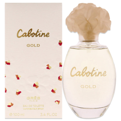 Parfums Gres cabotine gold for women 3.4 oz edt spray