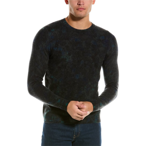 Autumn Cashmere splatter paint print wool & cashmere-blend crewneck sweater