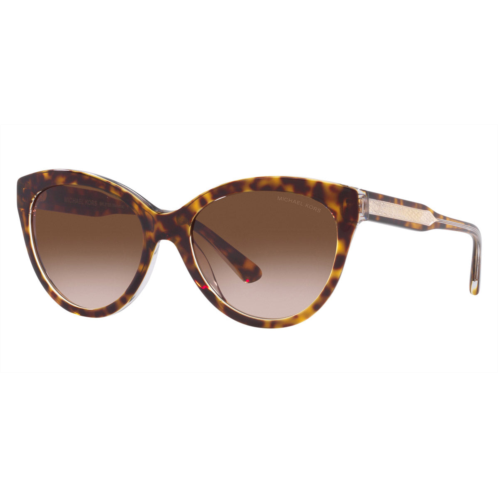 Michael Kors womens makena 55mm dark tortoise sunglasses mk2158-310213-55
