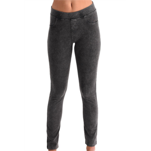 ANGEL high rise jegging in charcoal