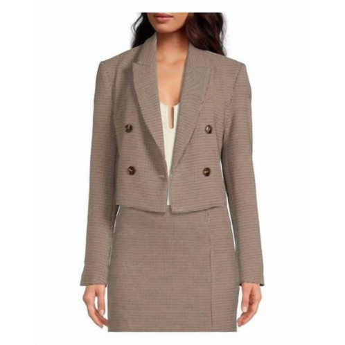 LUCY PARIS dan cropped blazer in taupe
