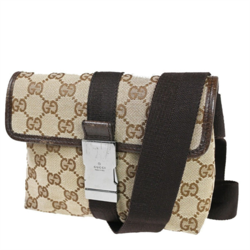 Gucci gg supreme canvas shoulder bag (pre-owned)