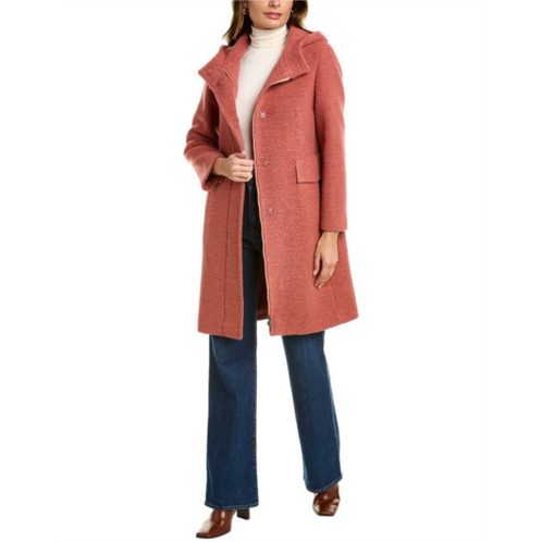Cinzia Rocca Icons hooded wool-blend coat
