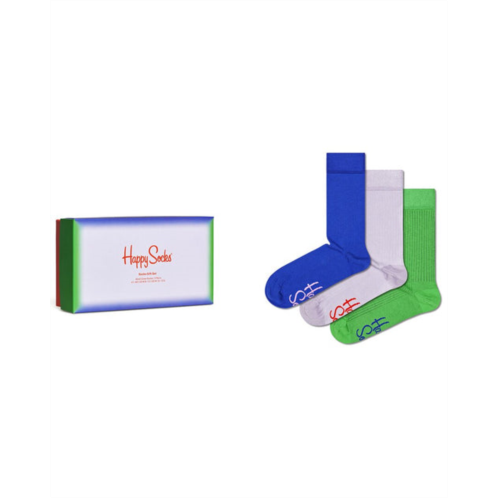 Happy Socks 3pk color smash socks gift set