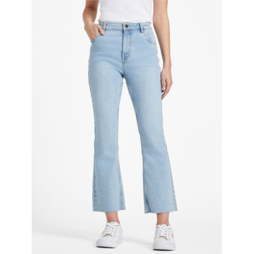 Guess Factory arya flared cropped jeans