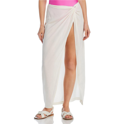Aqua Swim womens sarong beachwear cover-up