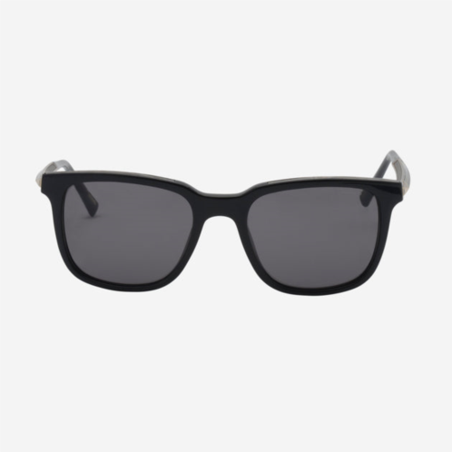 Chopard shiny black & smoke square sunglasses sch263-700p