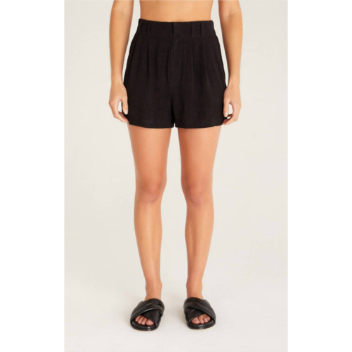 Z Supply farah shorts in black