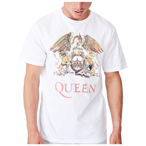 Cotton On queen mens cotton crewneck graphic t-shirt