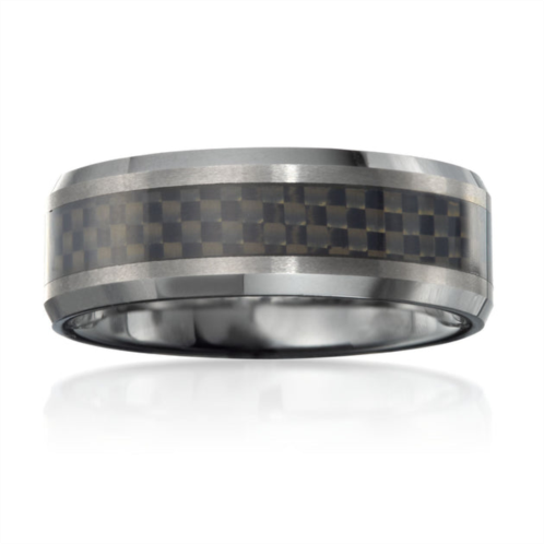 Ross-Simons mens 8mm tungsten carbide wedding ring
