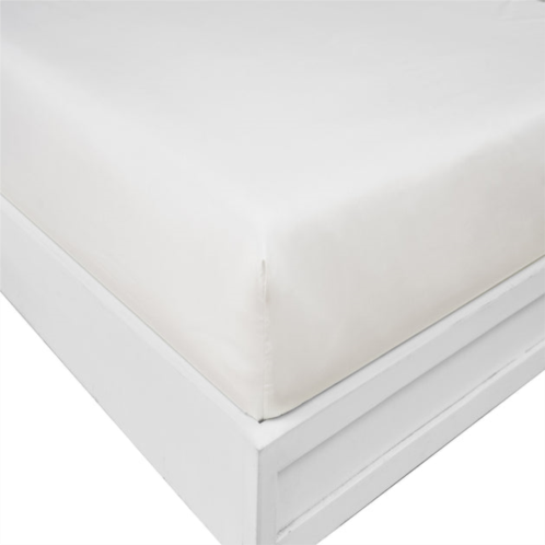 Nautica solid white twin xl fitted sheet