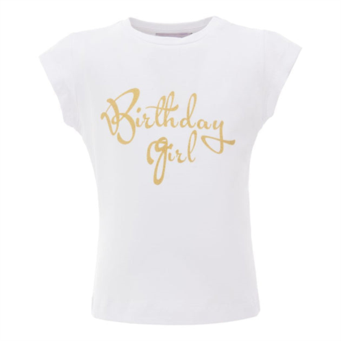 Mimi Tutu white birthday girl t-shirt