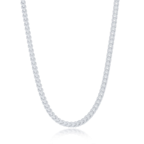 Simona franco chain 3mm sterling silver or gold plated over sterling silver 24 necklace