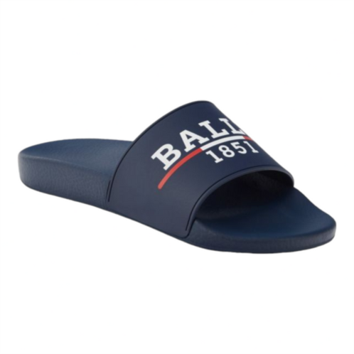 Bally samuel mens 6238703 ink rubber pool slide sandals