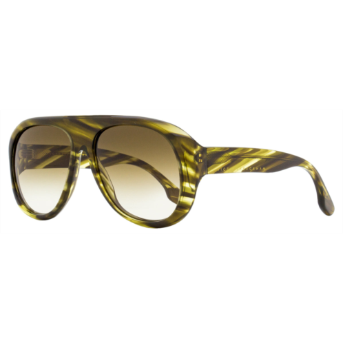 Victoria Beckham womens navigator sunglasses vb141s 303 moss 56mm