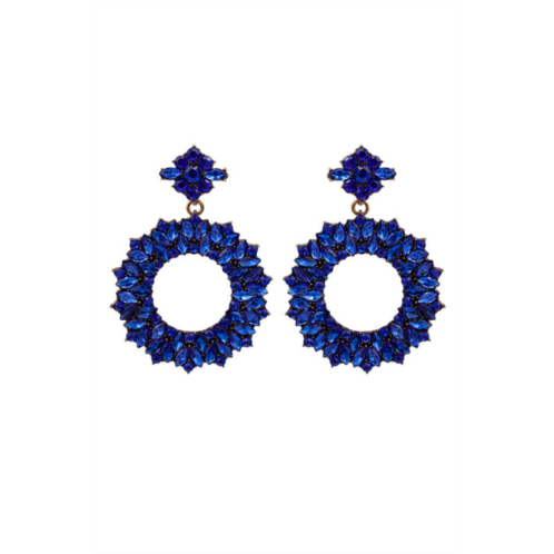 Eye Candy LA riley earrings - blue